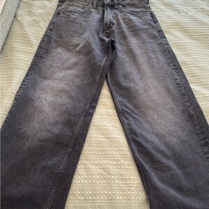 Lee Men's Relaxed Jeans in Washed Black
